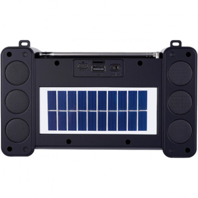 Акустична система NEWVEW NV-9172 Solar Panel/BT/USB/TF/FM Orange (NWVW-NV-9172-OR)