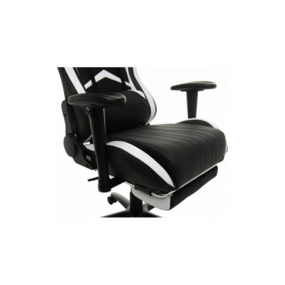 Крісло ігрове GT Racer X-2534-F Black/White