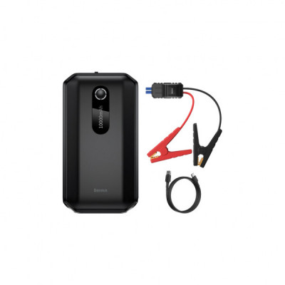 Батарея універсальна Baseus 10000mAh Super Energy AirCar Jump Starter Black (CGNL020101)