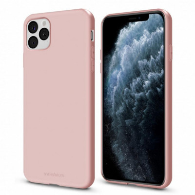 Чохол до мобільного телефона MakeFuture Flex Case (Soft-touch TPU) Apple iPhone 11 Pro Max Rose (MCF-AI11PMRS)