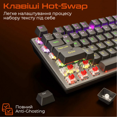 Клавіатура Meetion MK008 Pro USB Type-C Black (MT-MK008Pro-W-RUA) Клавіатура Meetion MK008 Pro USB Type-C Black (MT-MK008Pro-W-RUA)