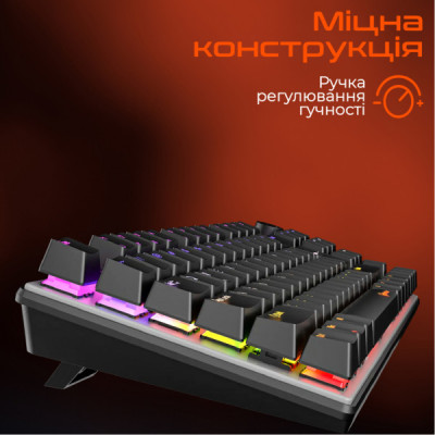 Клавіатура Meetion MK008 Pro USB Type-C Black (MT-MK008Pro-W-RUA) Клавіатура Meetion MK008 Pro USB Type-C Black (MT-MK008Pro-W-RUA)