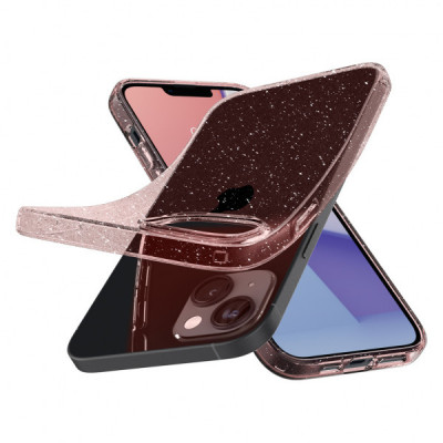 Чохол до мобільного телефона Spigen Apple iPhone 14 Liquid Crystal Glitter, Rose Quartz (ACS05035)