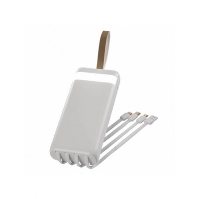 Батарея універсальна TheGeneral 20000mah PowerPulse, 10W, flashlight, white (40011319-08)