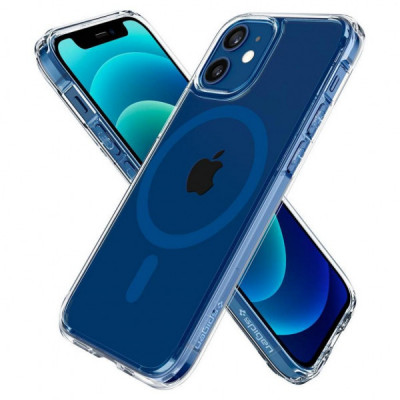 Чохол до мобільного телефона Spigen Apple iPhone 12 / 12 Pro Ultra Hybrid Mag Safe, Blue (ACS02627)