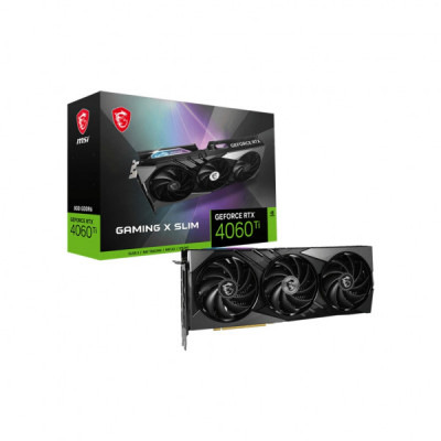 Відеокарта MSI GeForce RTX4060Ti 8Gb GAMING X SLIM (RTX 4060 Ti GAMING X SLIM 8G)