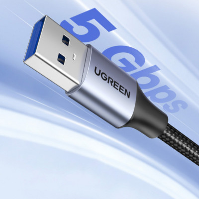Дата кабель USB 3.0 AM/AF 2.0m US115 Black Ugreen (10497)
