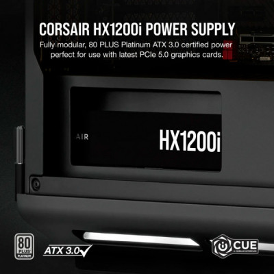 Блок живлення Corsair 1200W HX1200i PCIE5 (CP-9020281-EU)