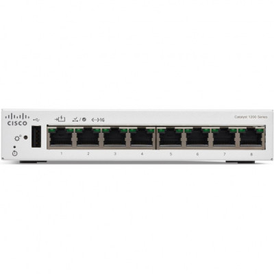 Комутатор мережевий Cisco C1200-8T-D