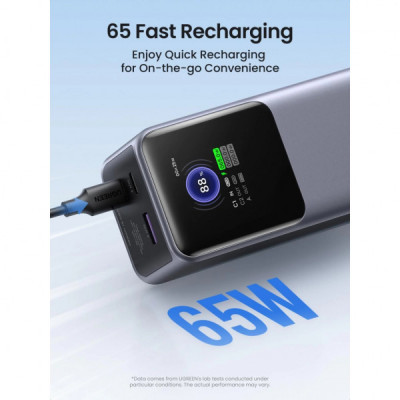 Батарея універсальна Ugreen 25000mAh 200W Nexode Smart Display (PB722 35525B) Батарея універсальна Ugreen 25000mAh 200W Nexode Smart Display (PB722 35525B)