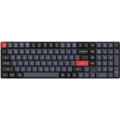 Клавіатура Keychron K17 PRO Gateron MX 2.0 Red QMK Hot-swap Wireless/Bluetooth/USB-А UA Black (K17P-H1-UA)