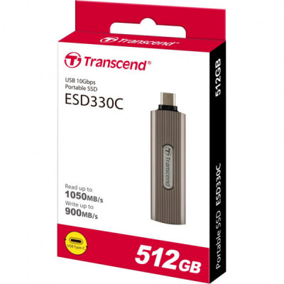 Накопичувач SSD USB 3.2 512GB ESD330C Transcend (TS512GESD330C)