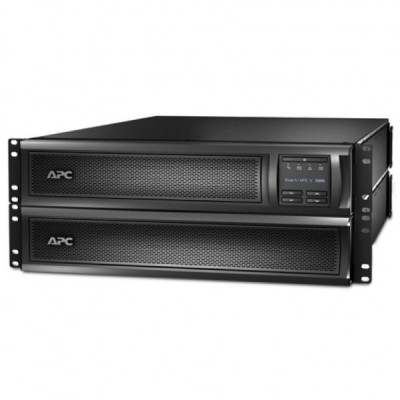 Пристрій безперебійного живлення APC Smart-UPS X 3000VA Rack/Tower 2U LCD with Network Card (SMX3000RMHV2UNC)