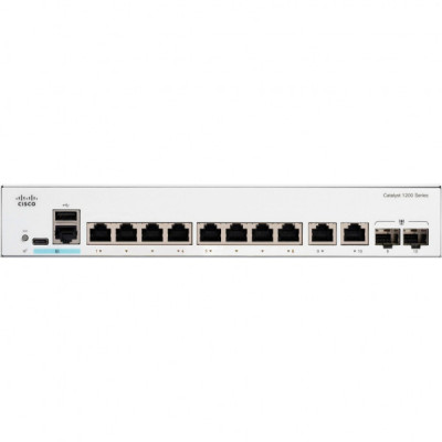 Комутатор мережевий Cisco C1200-8T-E-2G