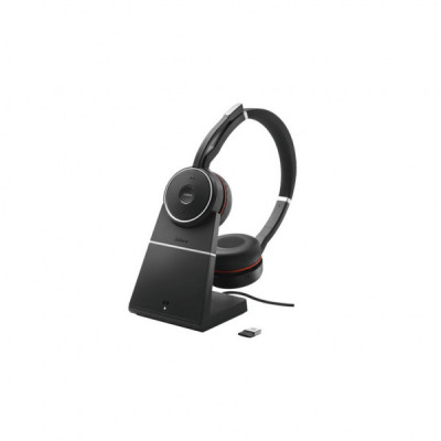 Навушники Jabra Evolve 75 SE UC stereo + with charging base (7599-848-199)