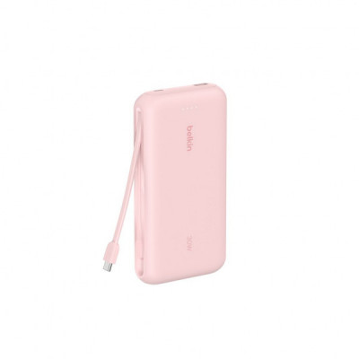 Батарея універсальна Belkin 20000mAh, 30W USB-C Pink (BPB024HQPK)