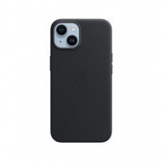 Чохол до мобільного телефона Apple iPhone 14 Leather Case with MagSafe - Midnight (MPP43ZM/A)