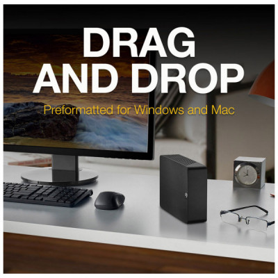 Зовнішній жорсткий диск 3.5" 6TB Expansion Desktop Seagate (STKR6000400)