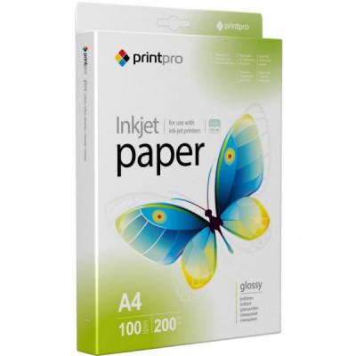 Фотопапір PrintPro A4 (PGE200100A4)