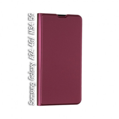 Чохол до мобільного телефона BeCover Exclusive New Style Samsung Galaxy A24 4G SM-A245 Red Wine (709782)