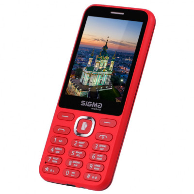 Мобільний телефон Sigma X-style 31 Power Type-C Red (4827798855058)