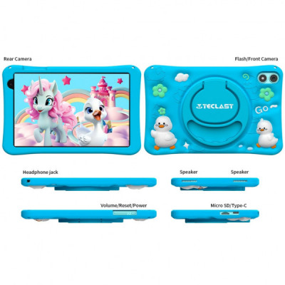Планшет Teclast P85T KIDS 8 HD 4/64GB/ WIFI Metal/Blue (6940709685846)