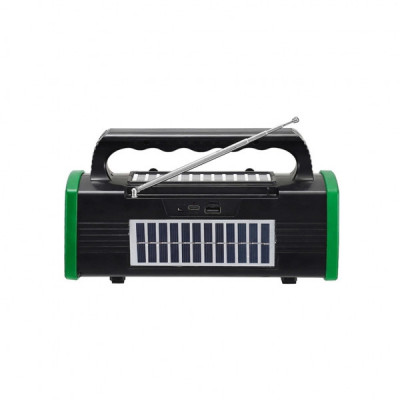 Акустична система NEWVEW NV-9010 Solar Panel/BT/USB/TF/FM Green (NWVW-NV-9010-GN)
