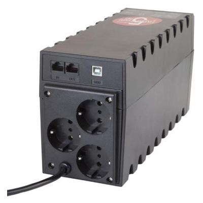 Пристрій безперебійного живлення Powercom RPT-800AP Schuko