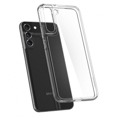 Чохол до мобільного телефона Spigen Samsung Galaxy S22 Ultra Hybrid, Crystal Clear (ACS03988)