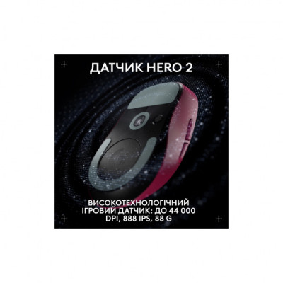 Мишка Logitech G Pro X Superlight 2 Dex Wireless Pink (910-007373)