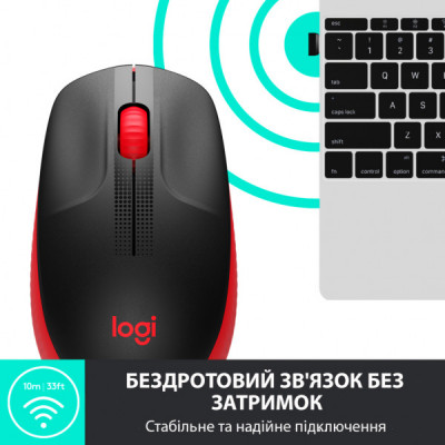 Мишка Logitech M190 Red (910-005908)