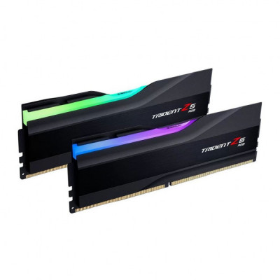 Модуль пам'яті для комп'ютера DDR5 32GB (2x16GB) 6600 Trident Z5 RGB Black G.Skill (F5-6600J3440G16GX2-TZ5RK)