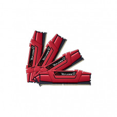 Модуль пам'яті для комп'ютера DDR4 64GB (4x16GB) 3600 MHz Ripjaws V Red G.Skill (F4-3600C19Q-64GVRB)