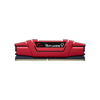 Модуль пам'яті для комп'ютера DDR4 64GB (4x16GB) 3600 MHz Ripjaws V Red G.Skill (F4-3600C19Q-64GVRB)