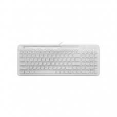 Клавіатура Maxxter KB-01W-UA USB White (KB-01W-UA)