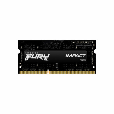 Модуль пам'яті для ноутбука SoDIMM DDR3L 16GB (2x8GB) 1866 MHz Fury Impact Kingston Fury (ex.HyperX) (KF318LS11IBK2/16)