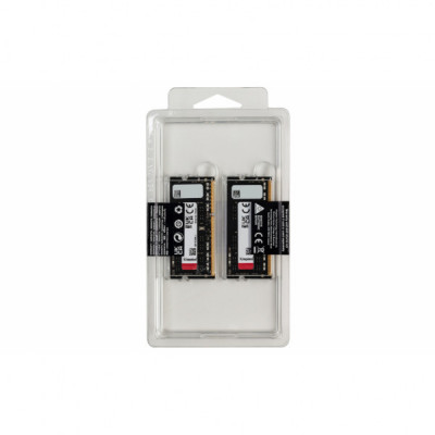 Модуль пам'яті для ноутбука SoDIMM DDR3L 16GB (2x8GB) 1866 MHz Fury Impact Kingston Fury (ex.HyperX) (KF318LS11IBK2/16)