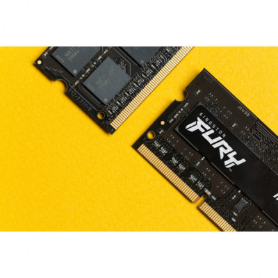 Модуль пам'яті для ноутбука SoDIMM DDR3L 16GB (2x8GB) 1866 MHz Fury Impact Kingston Fury (ex.HyperX) (KF318LS11IBK2/16)