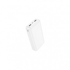 Батарея універсальна HOCO 20000mAh, USB+Type-C, 2A, White (J100A / 44572)