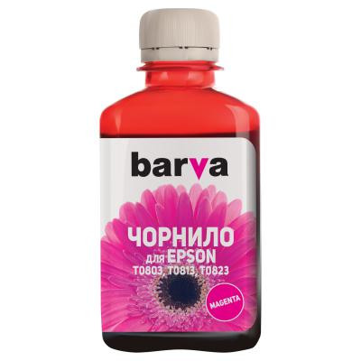 Чорнило Barva EPSON T0813 MAGENTA 180г (E081-141)