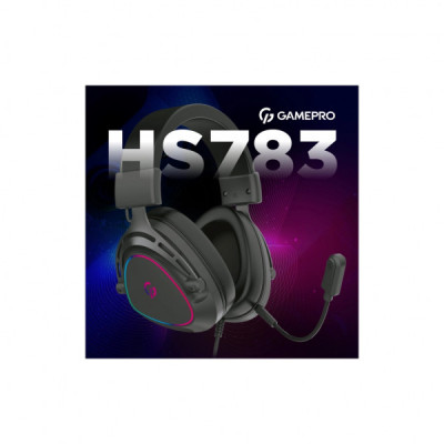 Навушники GamePro HS783 RGB Black (HS783)