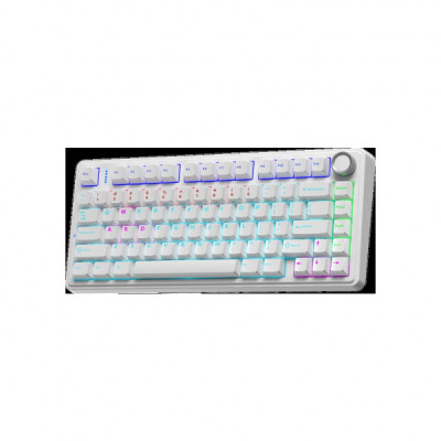 Клавіатура Aula F75 keycap KRGD Blue USB UA White (6948391202839)