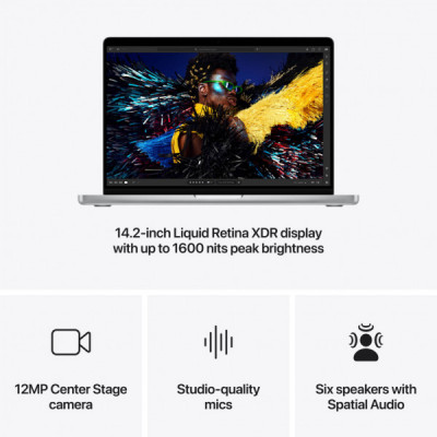 Ноутбук Apple MacBook Pro 14 A3112 M4 Silver (Z1DW000JU)