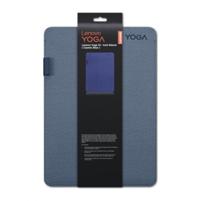 Чохол до ноутбука Lenovo 14" Yoga Sleeve Cosmic Blue (GX41N42944)