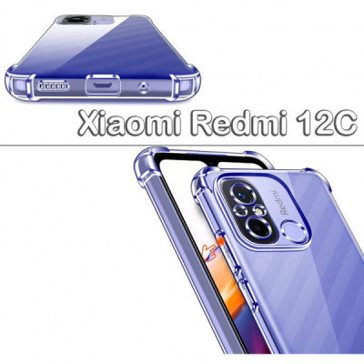 Чохол до мобільного телефона BeCover Anti-Shock Xiaomi Redmi 12C Clear (709176)