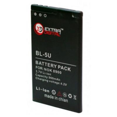 Акумуляторна батарея для телефону Extradigital Nokia BL-5U (900 mAh) (DV00DV6052)