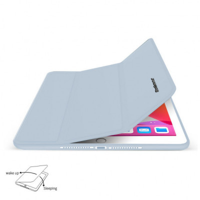 Чохол до планшета BeCover Tri Fold Soft TPU mount Apple Pencil Apple iPad mini 5 Light Blue (708451)