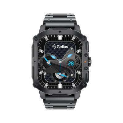 Смарт-годинник Gelius Tactical Heavy (GP-SW016) Black Chrome (2099901019097) Смарт-годинник Gelius Tactical Heavy (GP-SW016) Black Chrome (2099901019097)