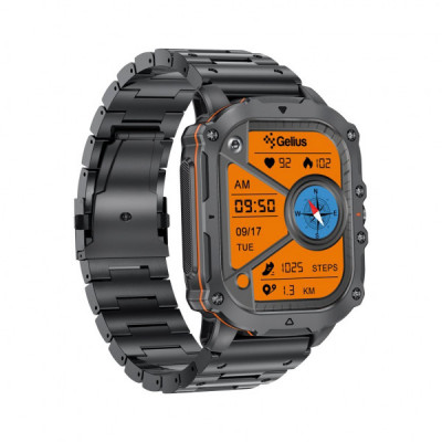 Смарт-годинник Gelius Tactical Heavy (GP-SW016) Black Chrome (2099901019097) Смарт-годинник Gelius Tactical Heavy (GP-SW016) Black Chrome (2099901019097)