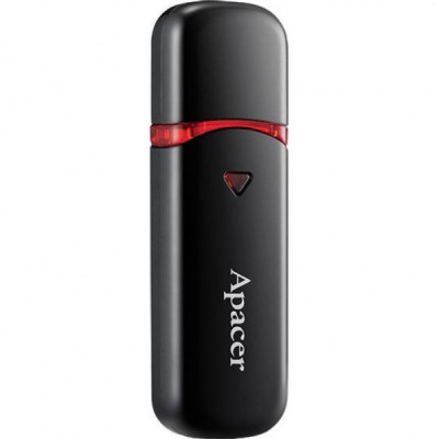 USB флеш накопичувач Apacer 32GB AH333 black USB 2.0 (AP32GAH333B-1)